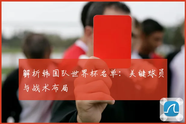 解析韩国队世界杯名单：关键球员与战术布局